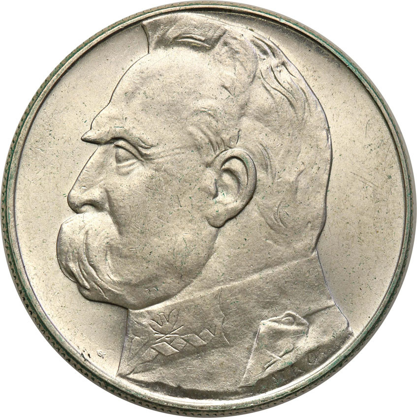 Polska II RP. 10 złotych 1939 Piłsudski
